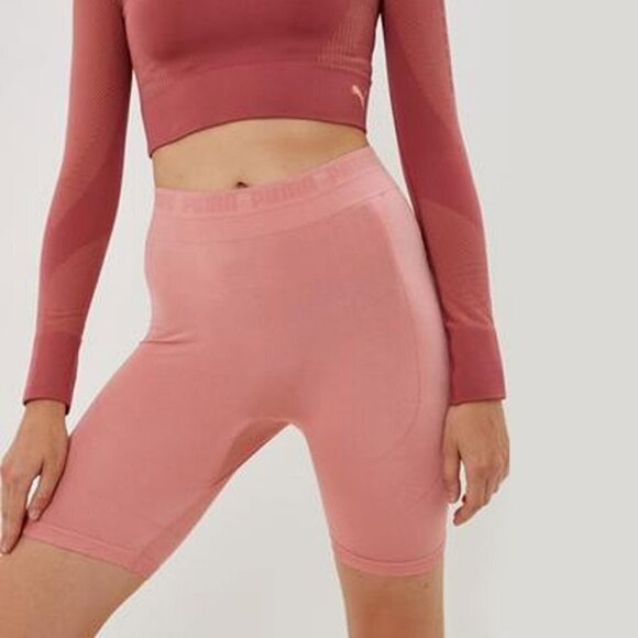 PUMA Women's Evoknit Rosette  Short Tights - Size Small - NWT - Picture 1 of 4